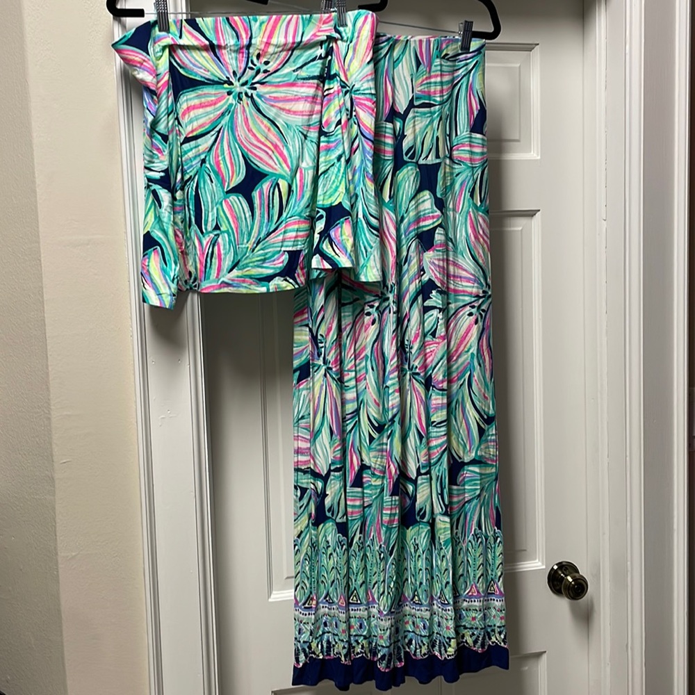 Lily Pulitzer set - pants and top size small